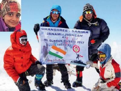 Nine-Year-Old Surat Girl Becomes The Youngest To Climb Europe’s Highest Peak