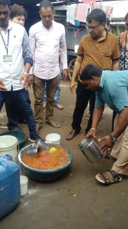 Caution! Mosquito Lavas Were Found In Water From Panipuri Water
