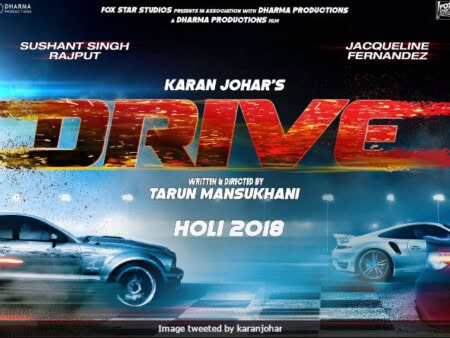 Poster Release Of Karan Johar's 'Drive'