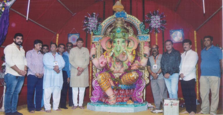 On The Fifth Day Of The Ganesh Festival, Devotees Worshiped Gajanan