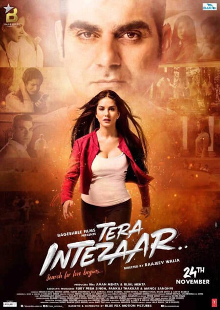 59B7C6B057549 Poster Release Date Out Sunny Leone Arbaaz Khan S Tera Intezaar