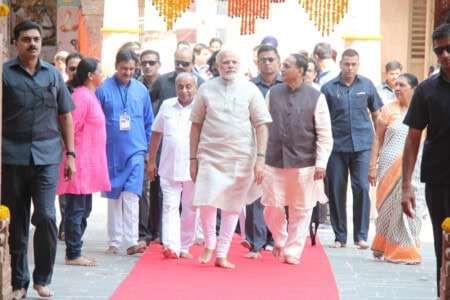 Prime Minister Narendra Modi Made Dwarkadhishi Worship