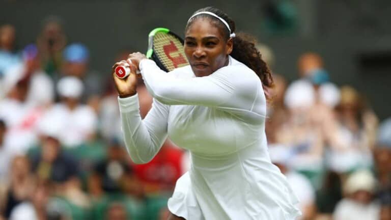 Serena Williams In The Wimbledon Quarter-Finals For The 18Th Consecutive Time