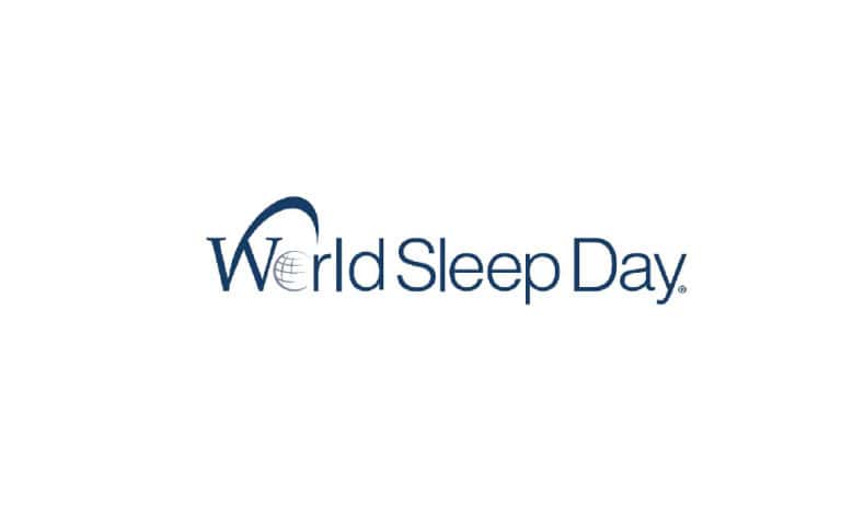 World Sleep Day Logo With Background