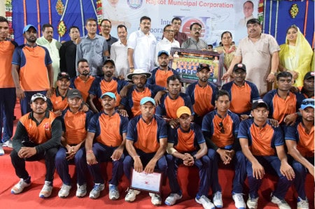 Moyer Lost In The Inter Corporation Cricket Tournament, Winning The Commissioner