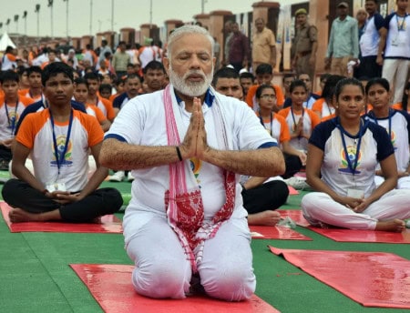 Yoga-Caste-Caste-Religion-On-All-Distances-Modi