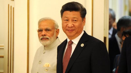 680973 Narendra Modi And Xi Jinping Pic From Kremlin