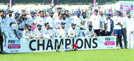 Pink Ball Test India Crush Bangladesh By An Innings And 46 ...Jpg