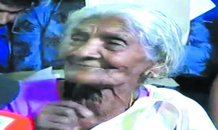 105 Year Old Kerala Woman Bageerathi Amma Clears 4Th Standard Exam Scores 74.5