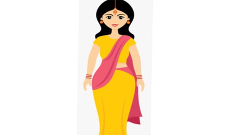 220 2201768 Indian Lady Png Indian Lady Clipart Png