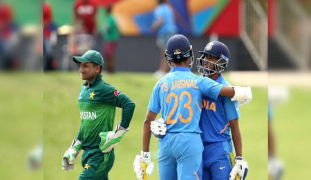 India Vs Pakistan U 19 World Cup India Enter Final After Thrashing Pakistan By 10 Wickets