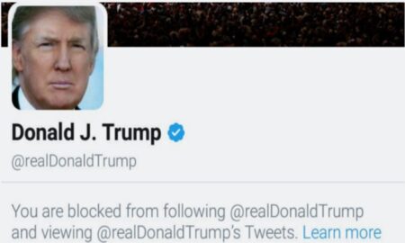 Trump Tweet Block