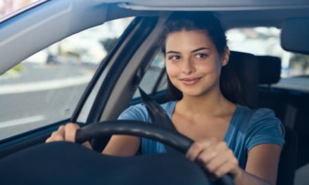 Young Female Driver