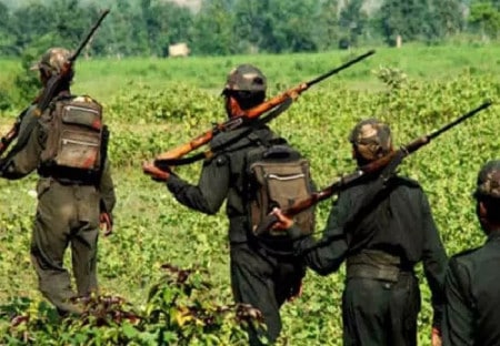 Chhattisgarh Encounter 4 Naxalites Killed