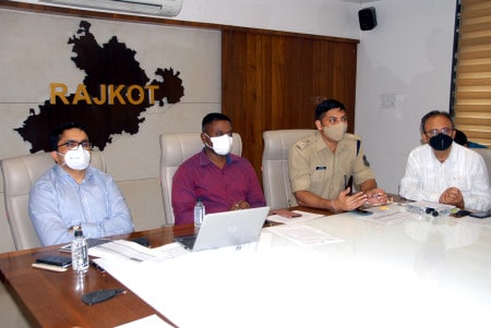 Collector Metting For Corona Veccination At Rajkot 6