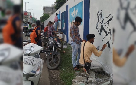 Wall Painting Junagadh
