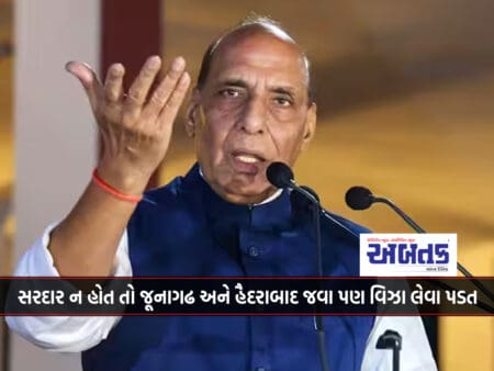 If Sardar Was Not There, He Would Have Had To Get A Visa To Go To Junagadh And Hyderabad: Rajnath Singh