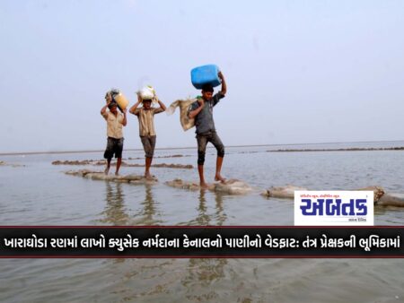 Millions Of Cusecs Of Narmada Canal Water Wastage In Kharaghoda Desert: Tantra As A Bystander