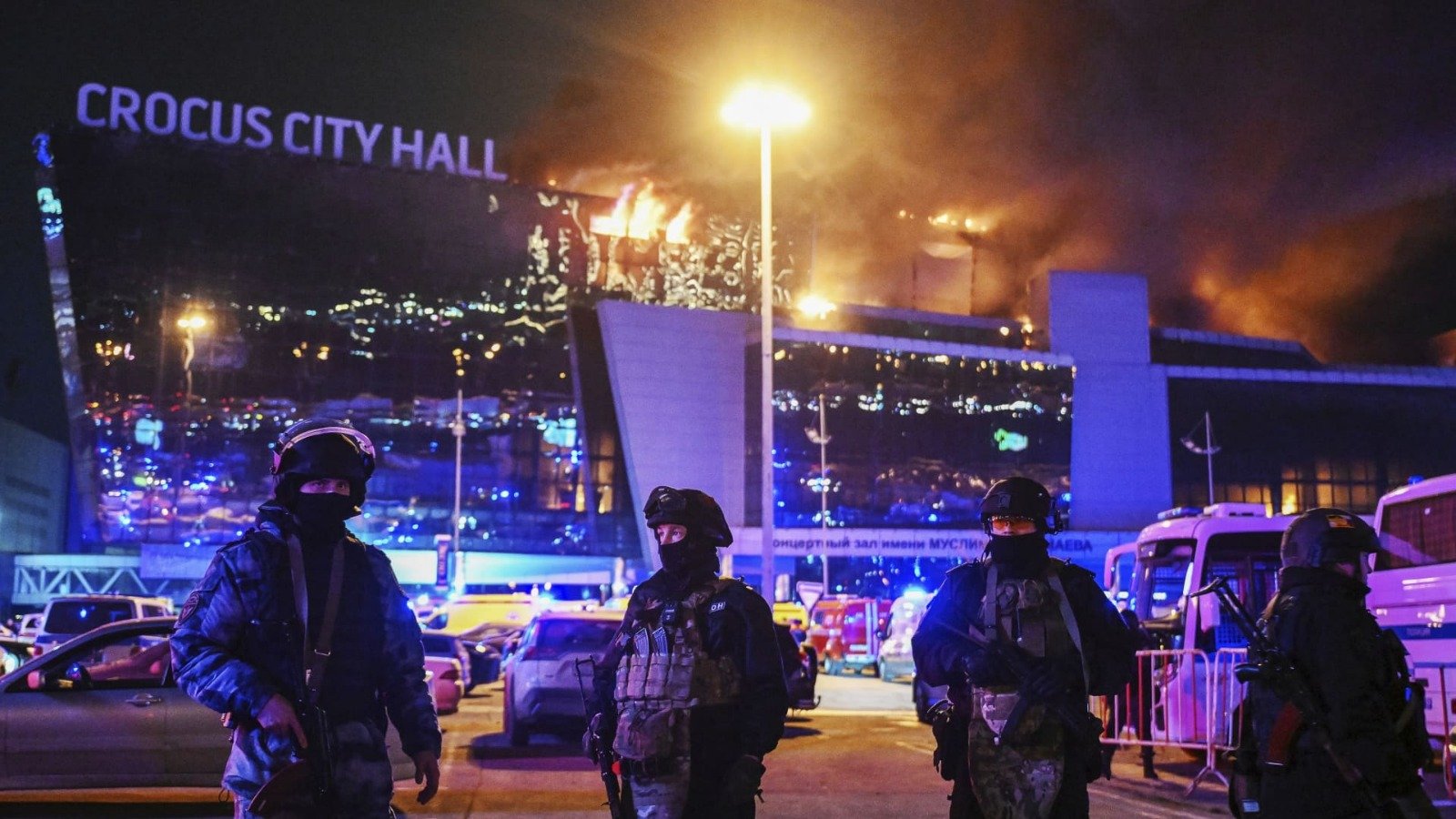 Russia Moscow Concert Hall Shooting