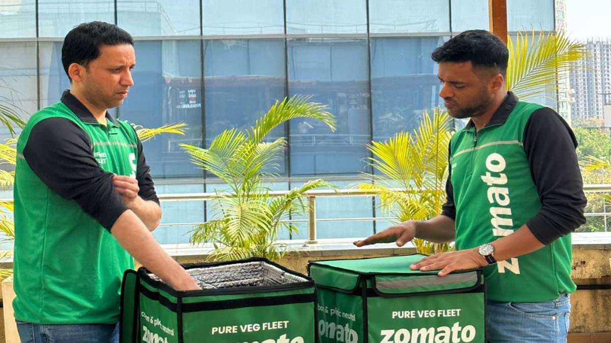 Zomato launches 'Pure Veg Mode, Pure Veg Fleet', CEO steps up for delivery