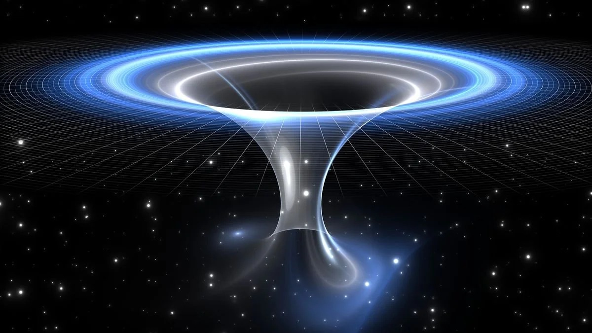 What are wormholes in space and where do they lead?
