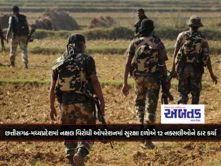 Security Forces Kill 12 Naxalites In Anti-Naxal Operation In Chhattisgarh-Madhya Pradesh