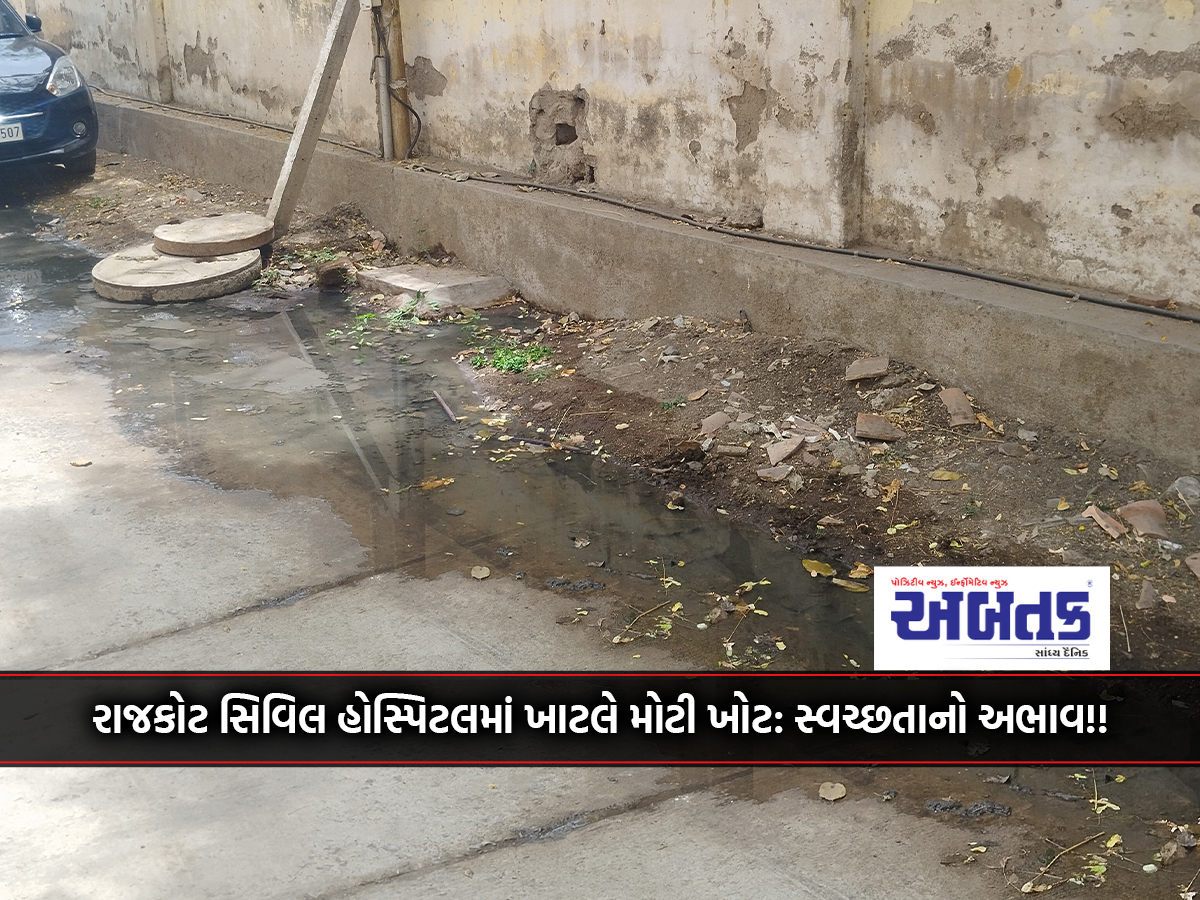Big Loss In Rajkot Civil Hospital: Lack Of Cleanliness!!