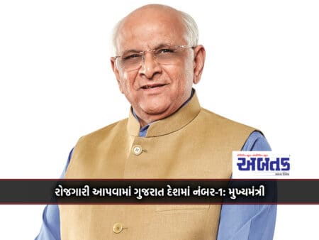 Gujarat No.1 In The Country In Providing Employment: Chief Minister
