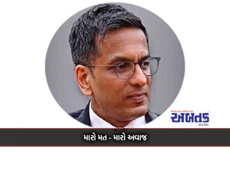 Cji Dy Chandrachud Inspiring Citizens To Vote By Recalling His Memories