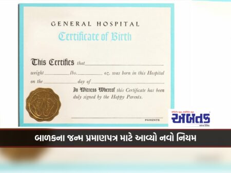 New Rule Came For Birth Certificate Of Child, Now This Has Become Mandatory For Parents