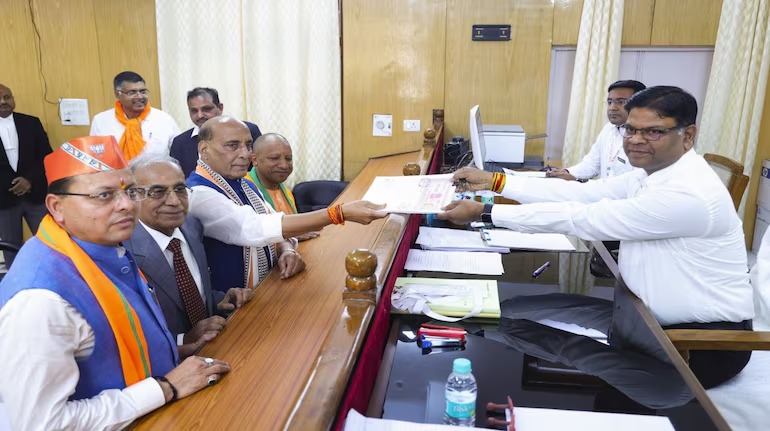 Defense Minister Rajnath Singh filed nomination form from this seat